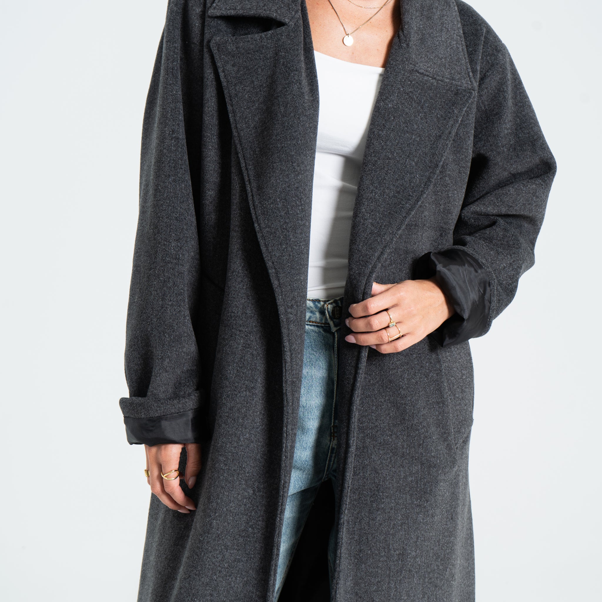 Haven Wool Coat - Grey