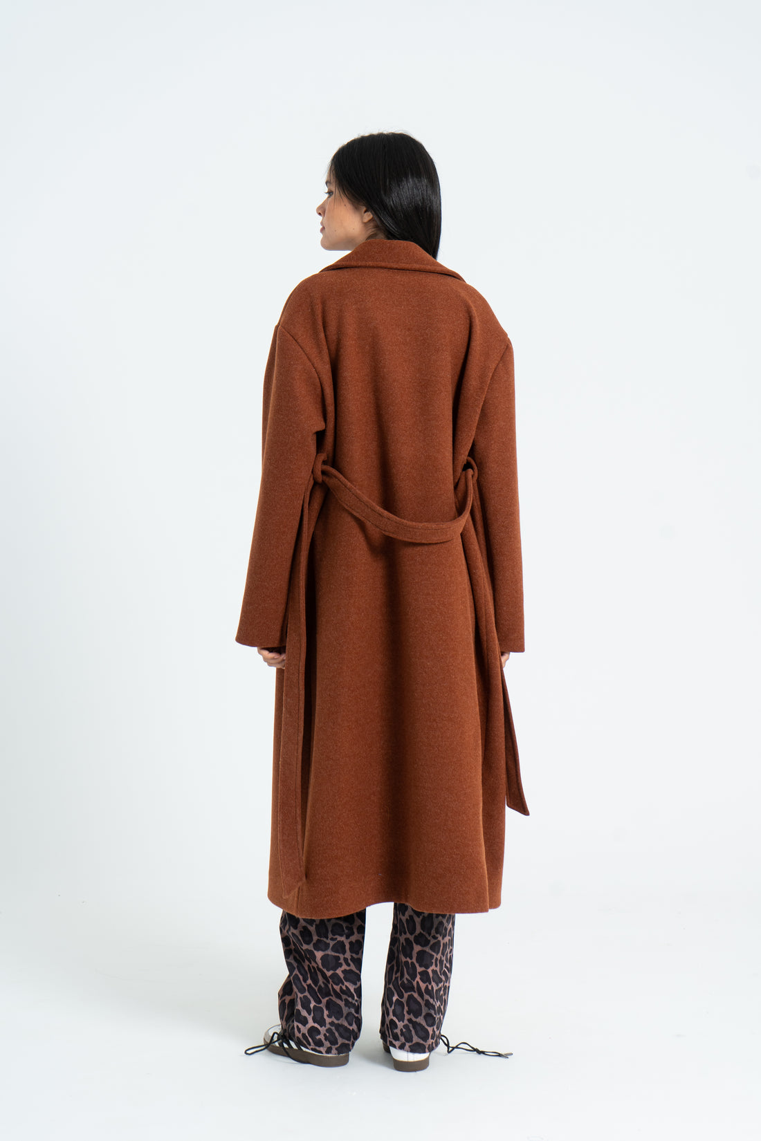 Haven Wool Coat - Brown