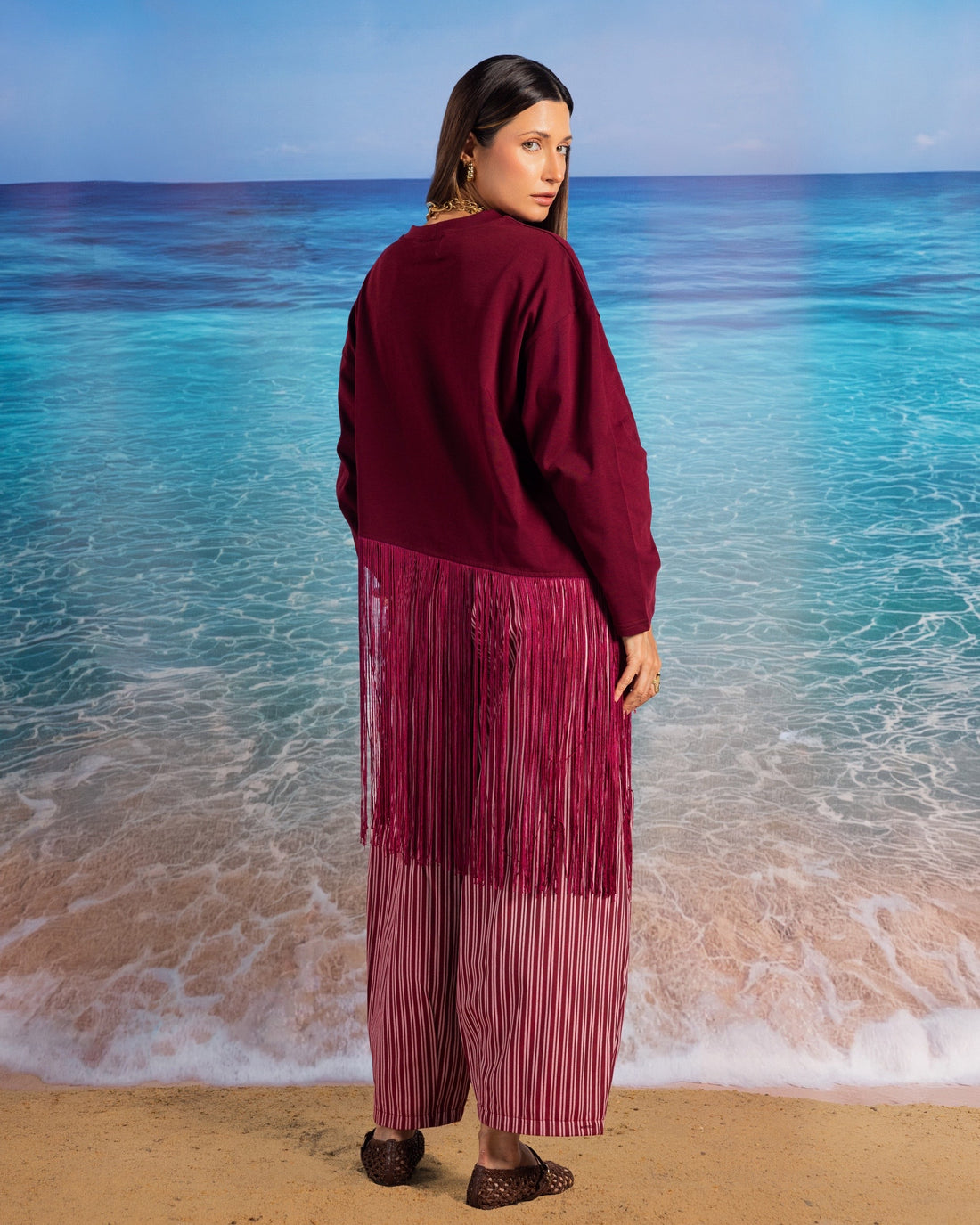 Fringes Cotton Top