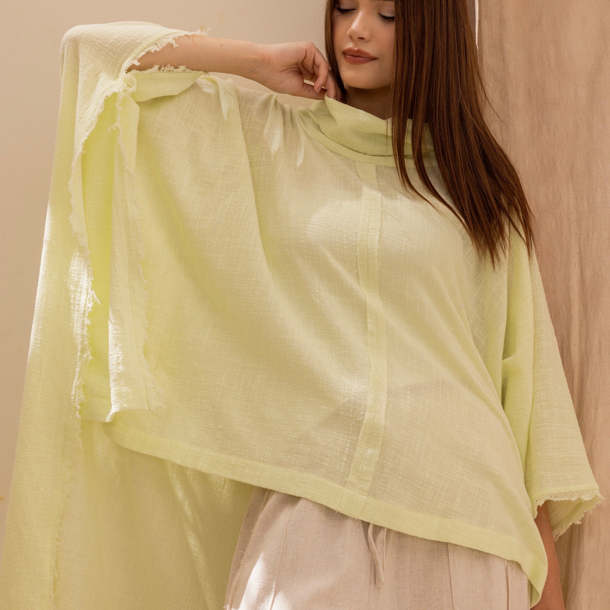Tide linen blouse