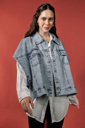 Edge Denim vest