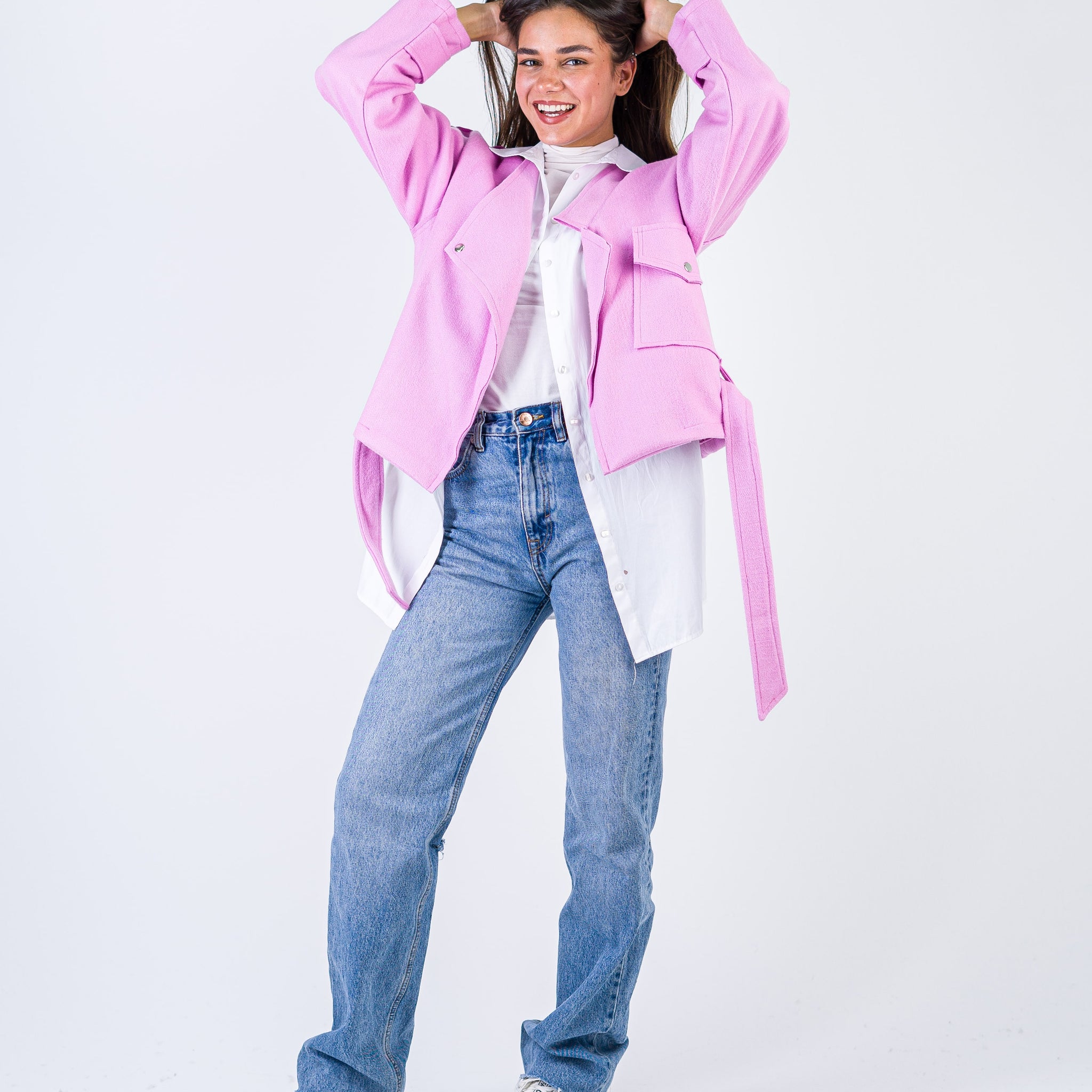 Terra Cropped Jacket - Lavender