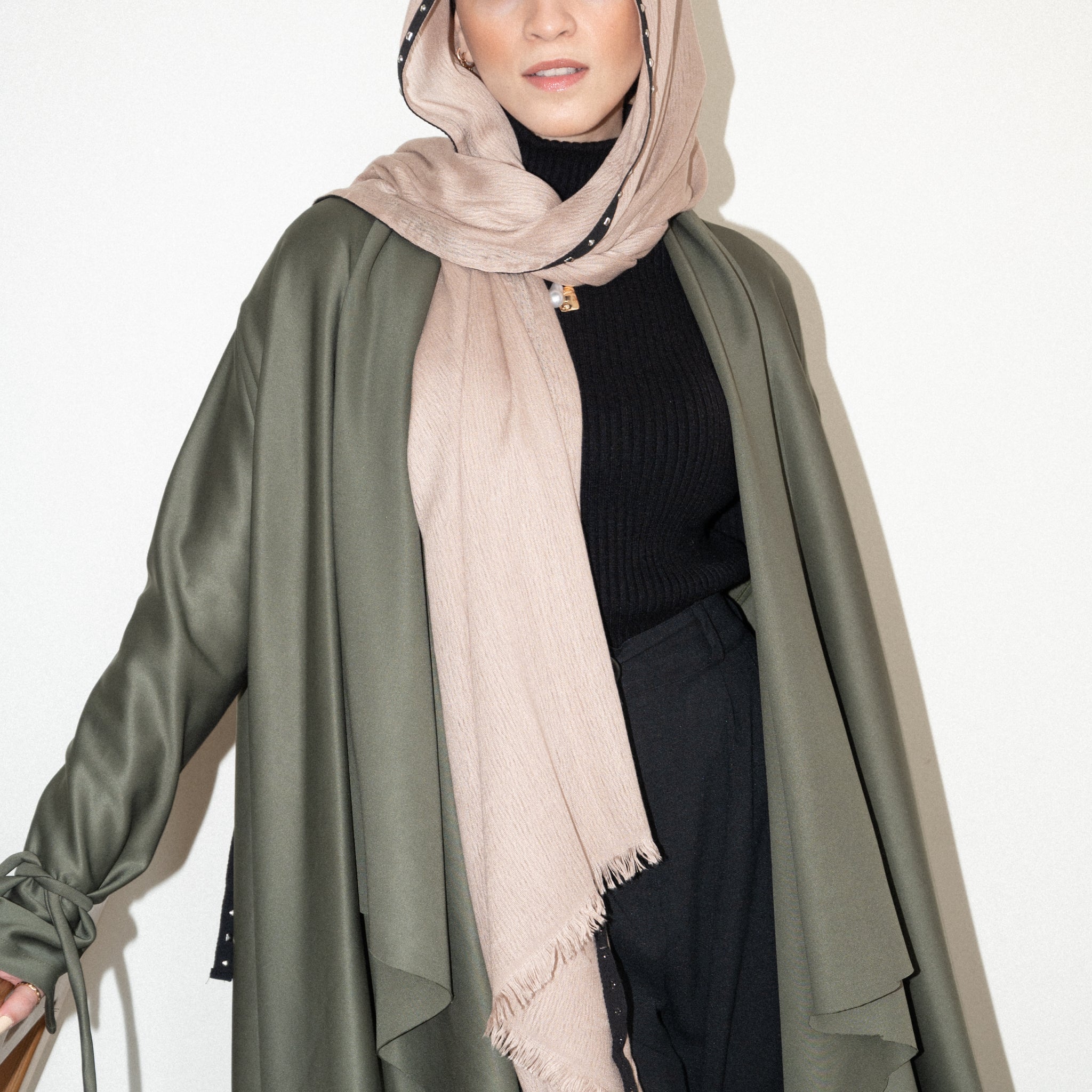 Brioche kimono - Olive