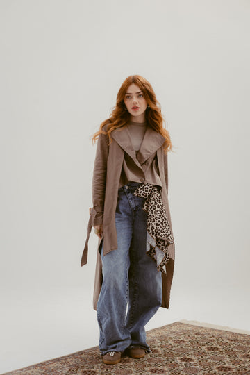 High & Low Trench Coat