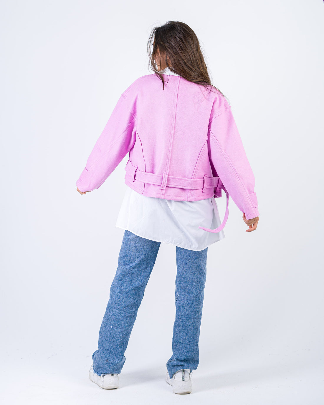 Terra Cropped Jacket - Lavender